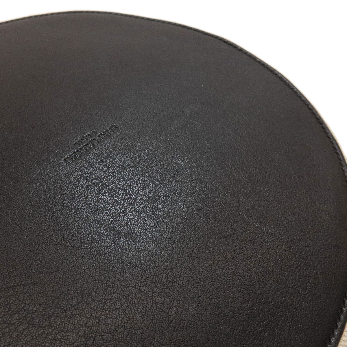 SAINT LAURENT サンローラン バケットバッグ ハンドバッグ キャンバス レディース 中古