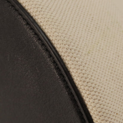 SAINT LAURENT サンローラン バケットバッグ ハンドバッグ キャンバス レディース 中古