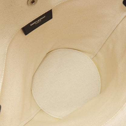 SAINT LAURENT サンローラン バケットバッグ ハンドバッグ キャンバス レディース 中古