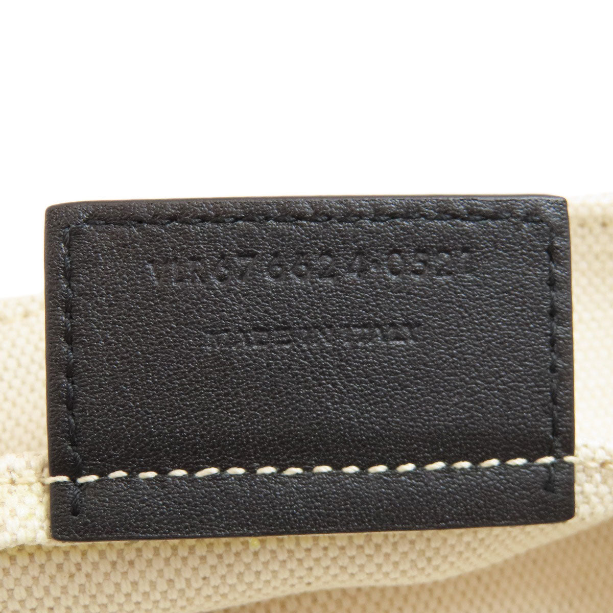 SAINT LAURENT サンローラン バケットバッグ ハンドバッグ キャンバス レディース 中古