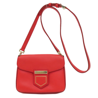 GIVENCHY ジバンシー ロゴ ショルダーバッグ レザー レディース 中古