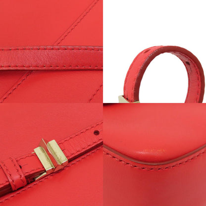 GIVENCHY ジバンシー ロゴ ショルダーバッグ レザー レディース 中古
