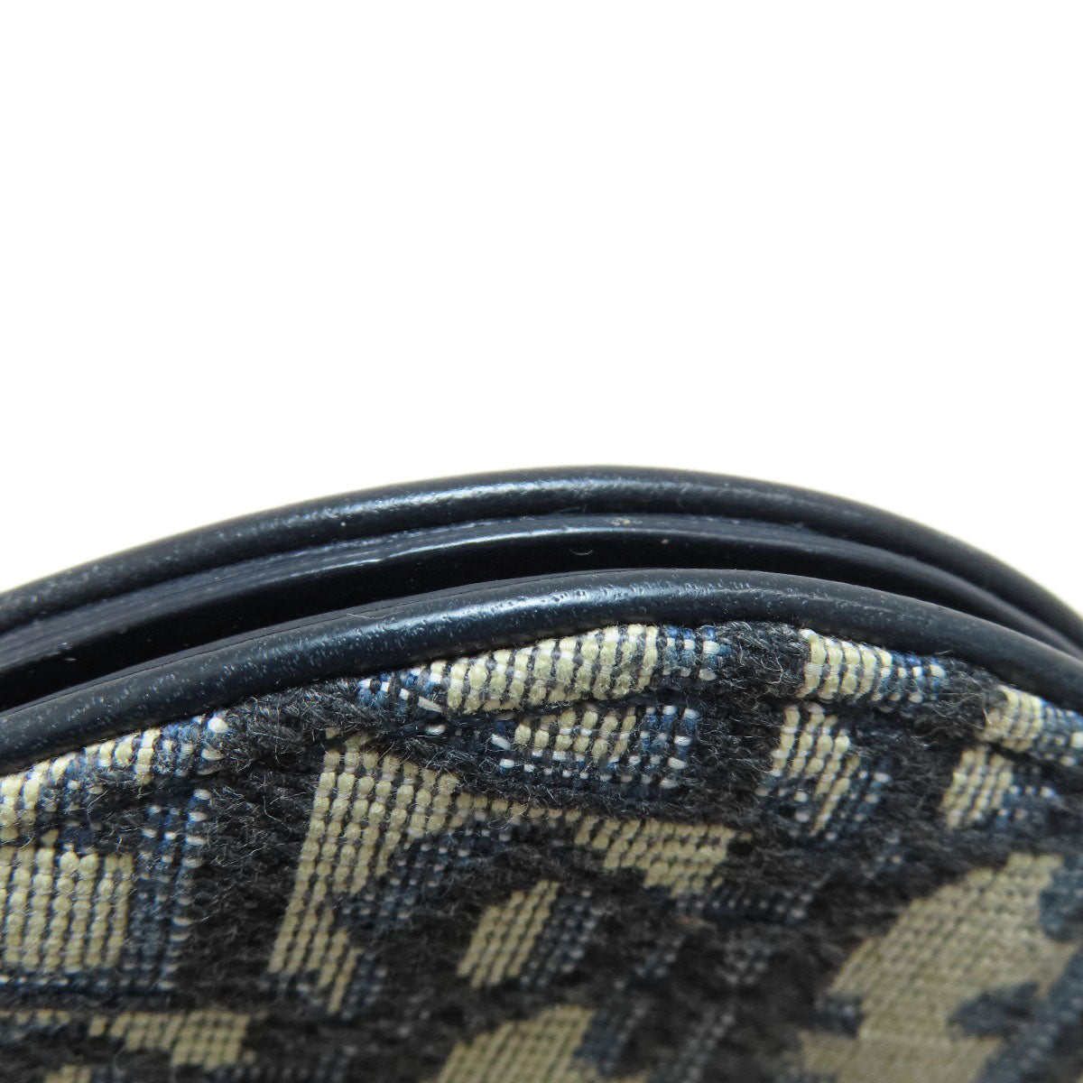 CHRISTIAN DIOR クリスチャンディオール サドル トロッター柄 コインケース キャンバス レディース 中古