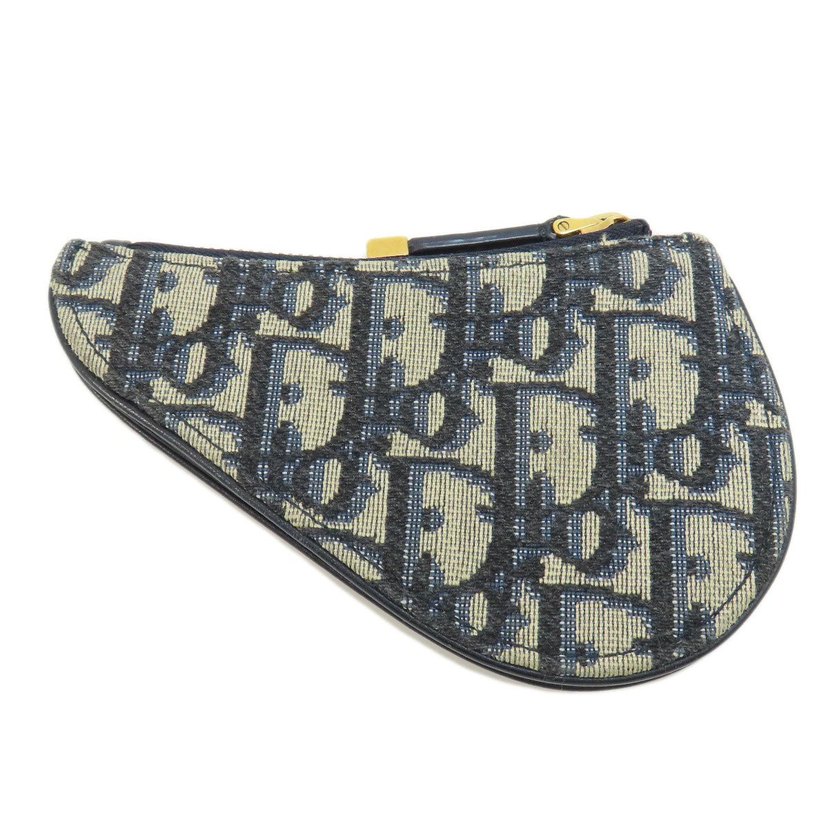 CHRISTIAN DIOR クリスチャンディオール サドル トロッター柄 コインケース キャンバス レディース 中古