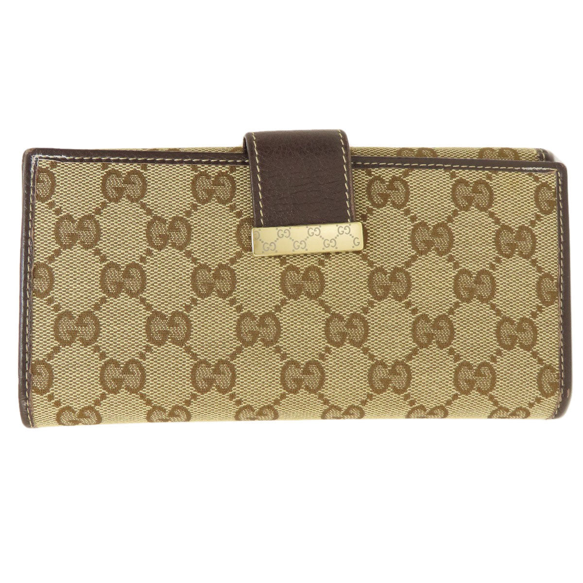 GUCCI グッチ 212089 GG 長財布（小銭入れあり） キャンバス レディース 中古