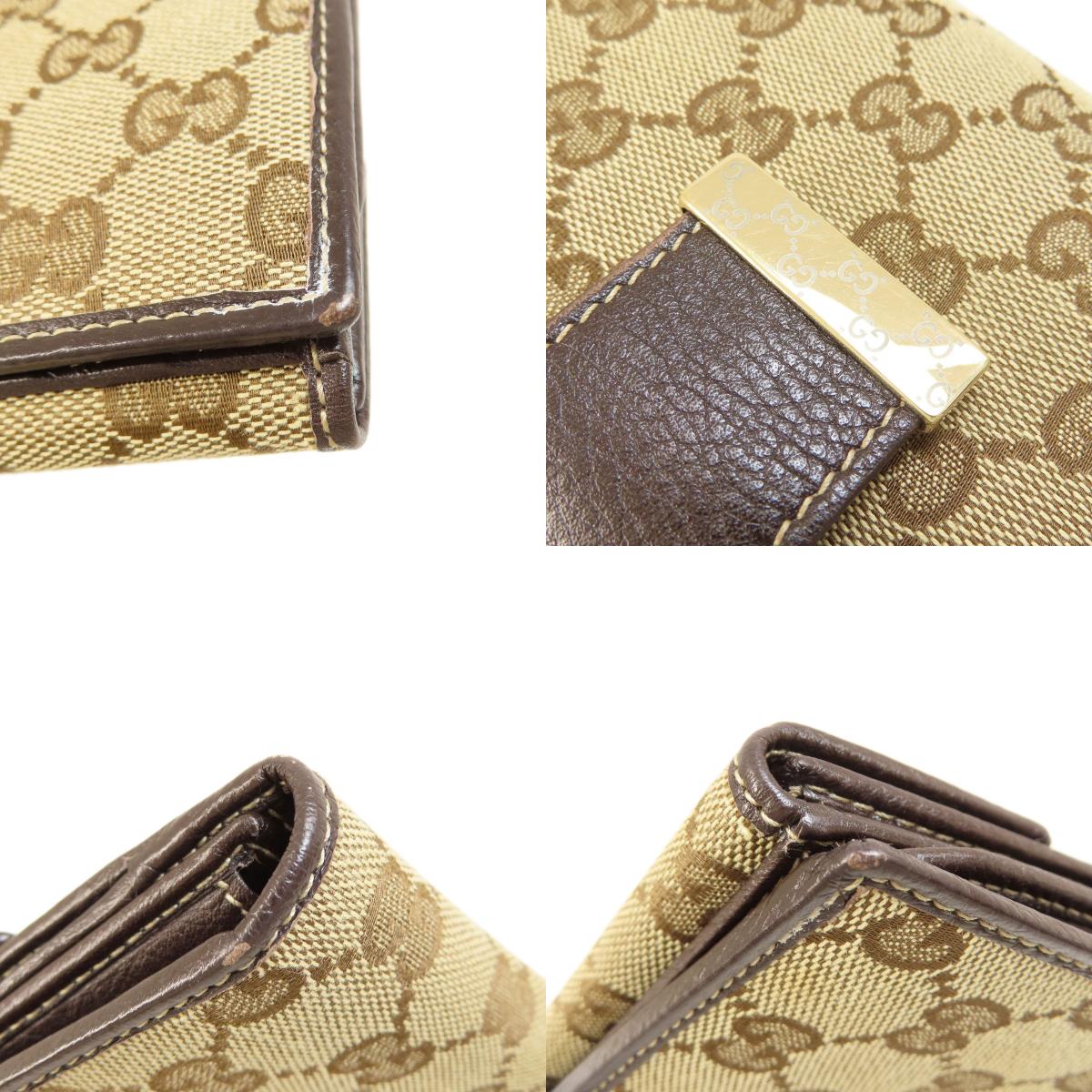 GUCCI グッチ 212089 GG 長財布（小銭入れあり） キャンバス レディース 中古