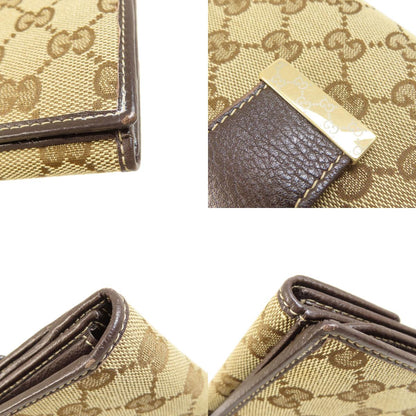 GUCCI グッチ 212089 GG 長財布（小銭入れあり） キャンバス レディース 中古