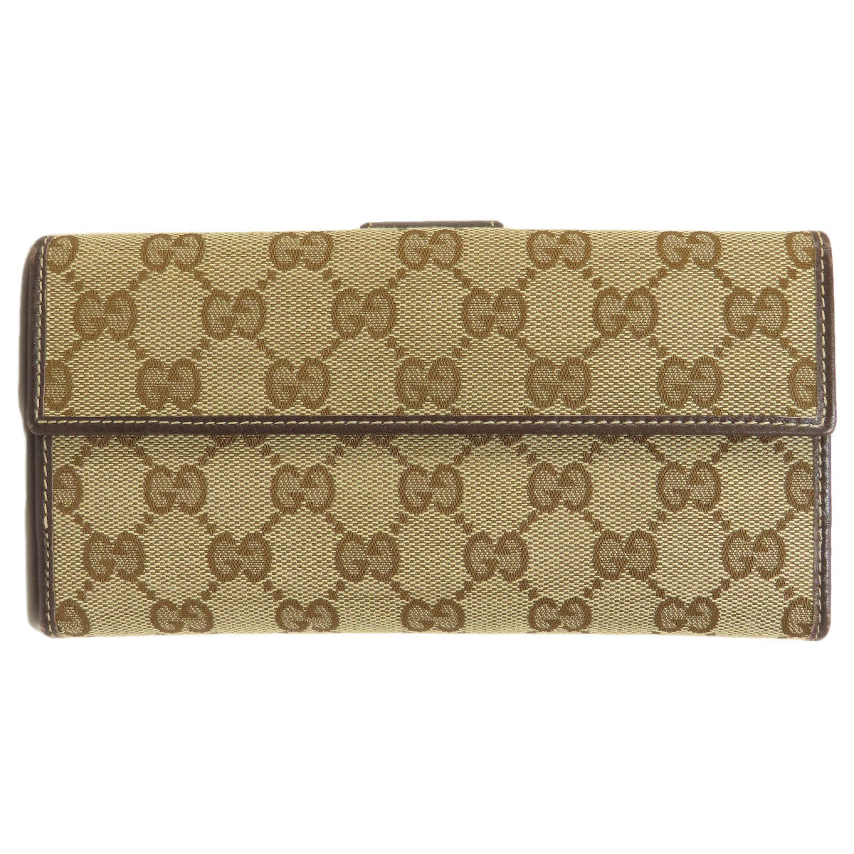 GUCCI グッチ 212089 GG 長財布（小銭入れあり） キャンバス レディース 中古