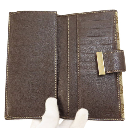 GUCCI グッチ 212089 GG 長財布（小銭入れあり） キャンバス レディース 中古