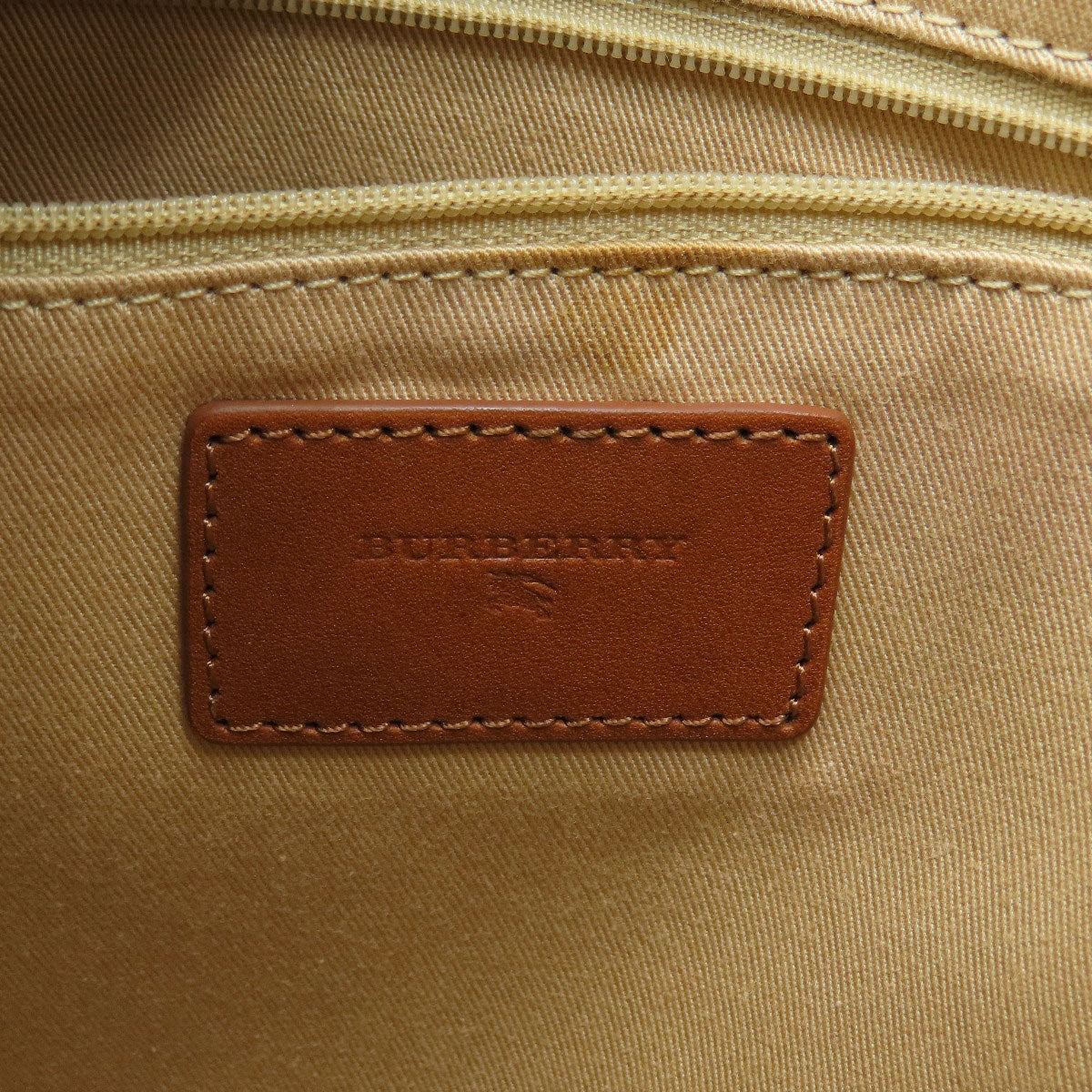BURBERRY バーバリー ロゴ トートバッグ キャンバス レディース 中古