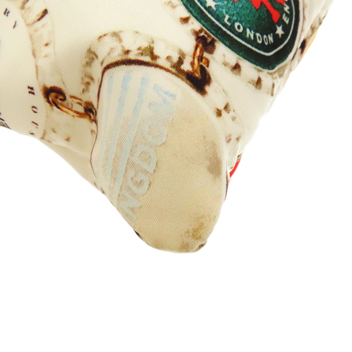 BURBERRY バーバリー ボトルキャッププリント トートバッグ ナイロン レディース 中古
