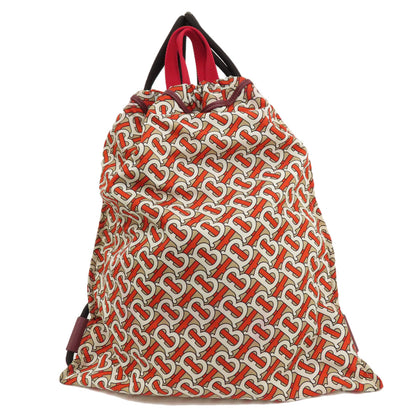 BURBERRY バーバリー Bロゴ リュック・デイパック ナイロン レディース 中古