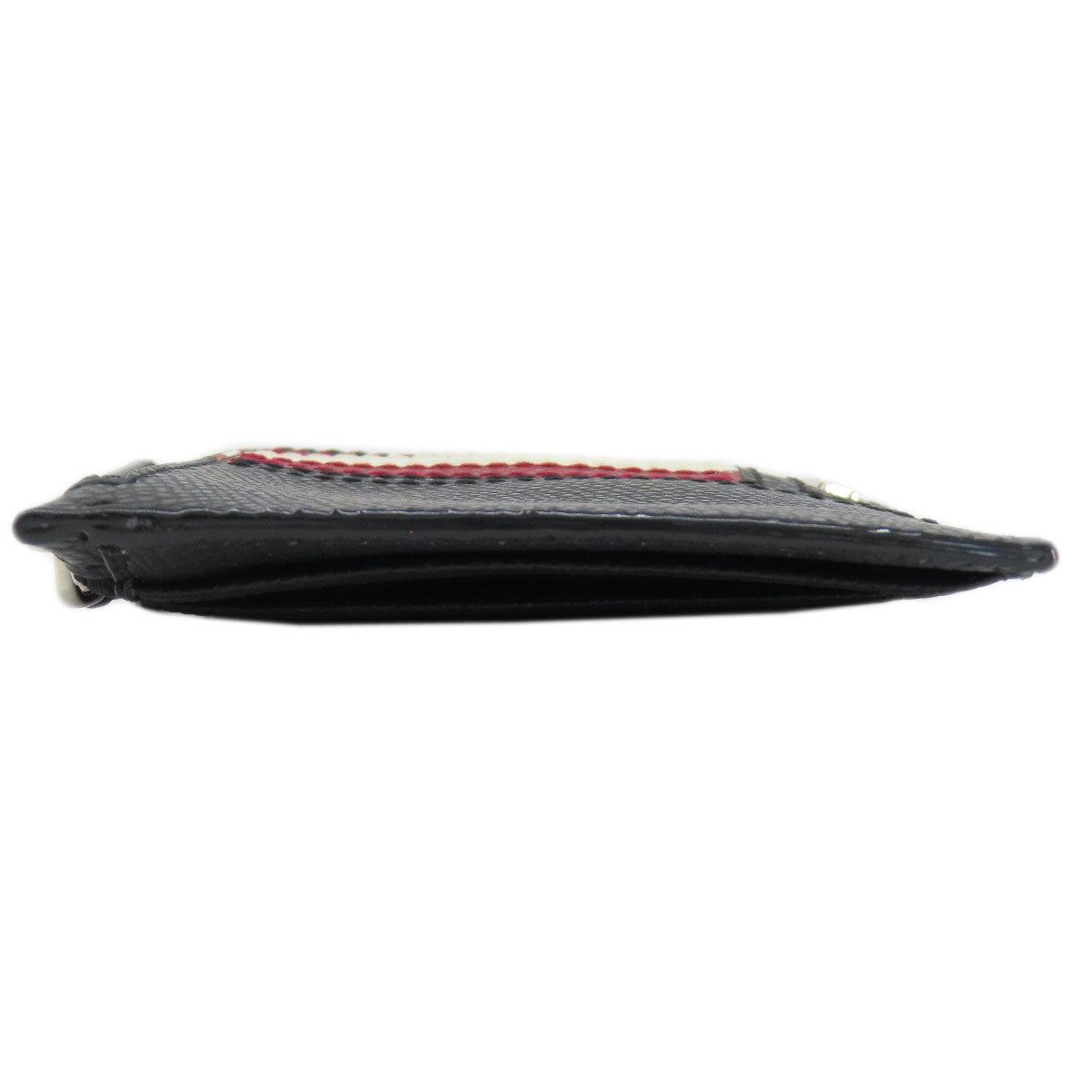BALLY バリー バリーストライプ カードケース レザー レディース 中古