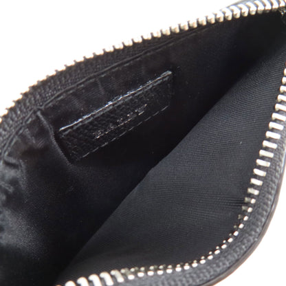 BALLY バリー バリーストライプ カードケース レザー レディース 中古