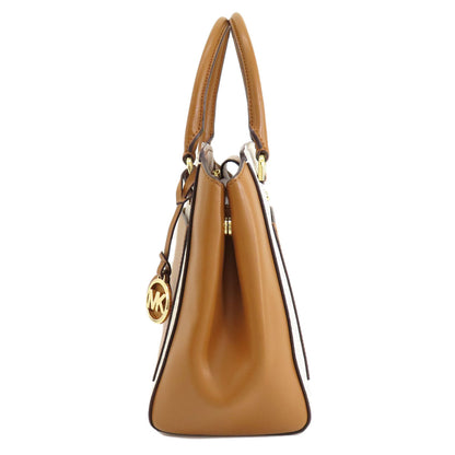 Michael Kors マイケルコース MKシグネチャー ハンドバッグ PVC レディース 中古
