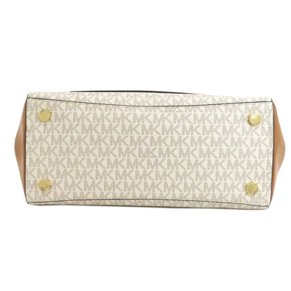 Michael Kors マイケルコース MKシグネチャー ハンドバッグ PVC レディース 中古