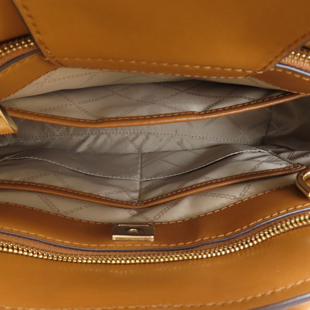 Michael Kors マイケルコース MKシグネチャー ハンドバッグ PVC レディース 中古