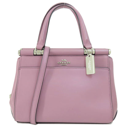COACH コーチ 31918 グレース 2WAY ハンドバッグ レザー レディース 中古