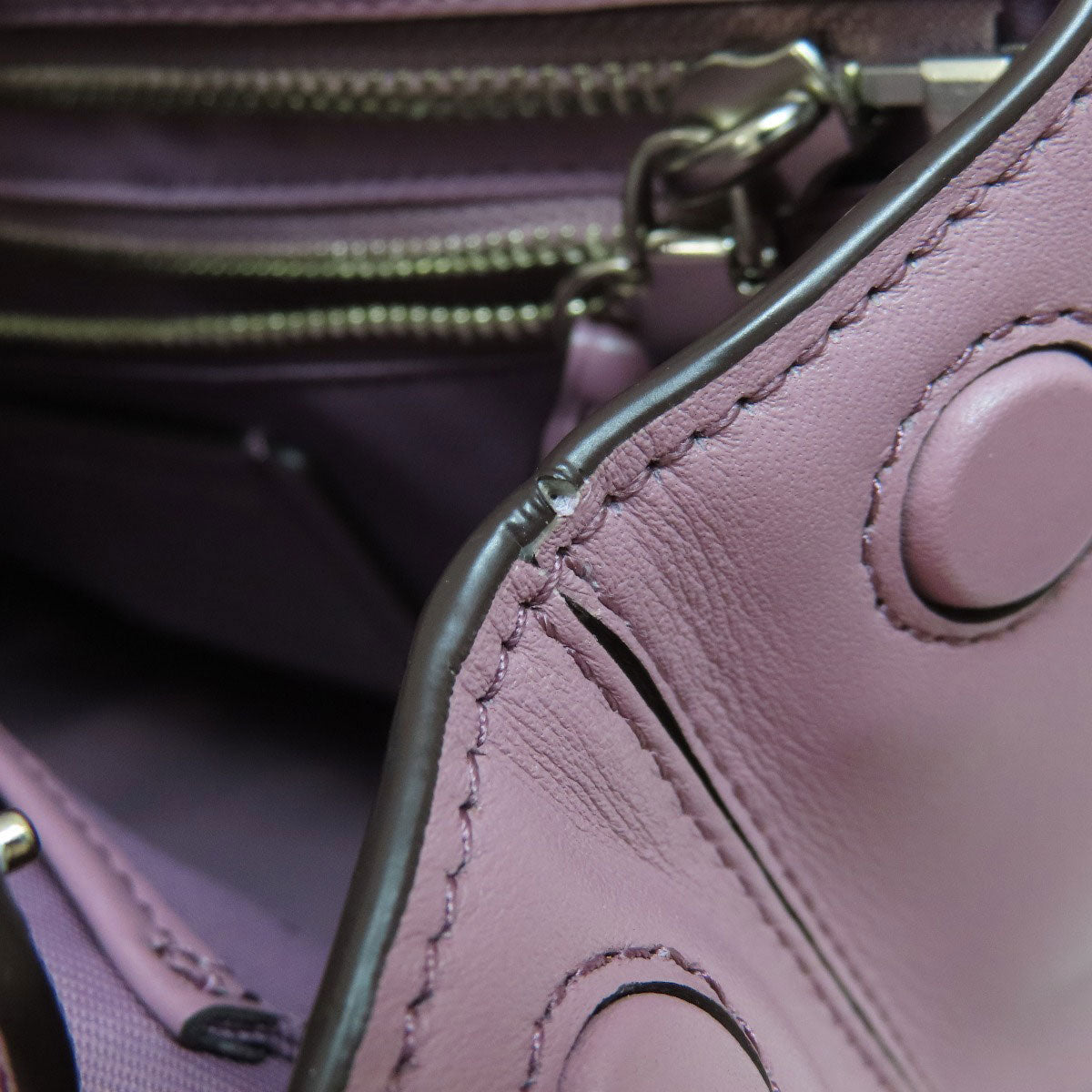 COACH コーチ 31918 グレース 2WAY ハンドバッグ レザー レディース 中古