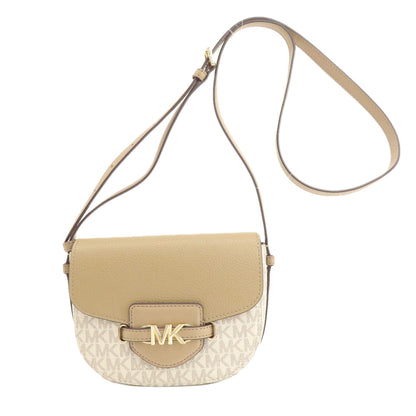 Michael Kors マイケルコース MKシグネチャー ショルダーバッグ レザー レディース 中古