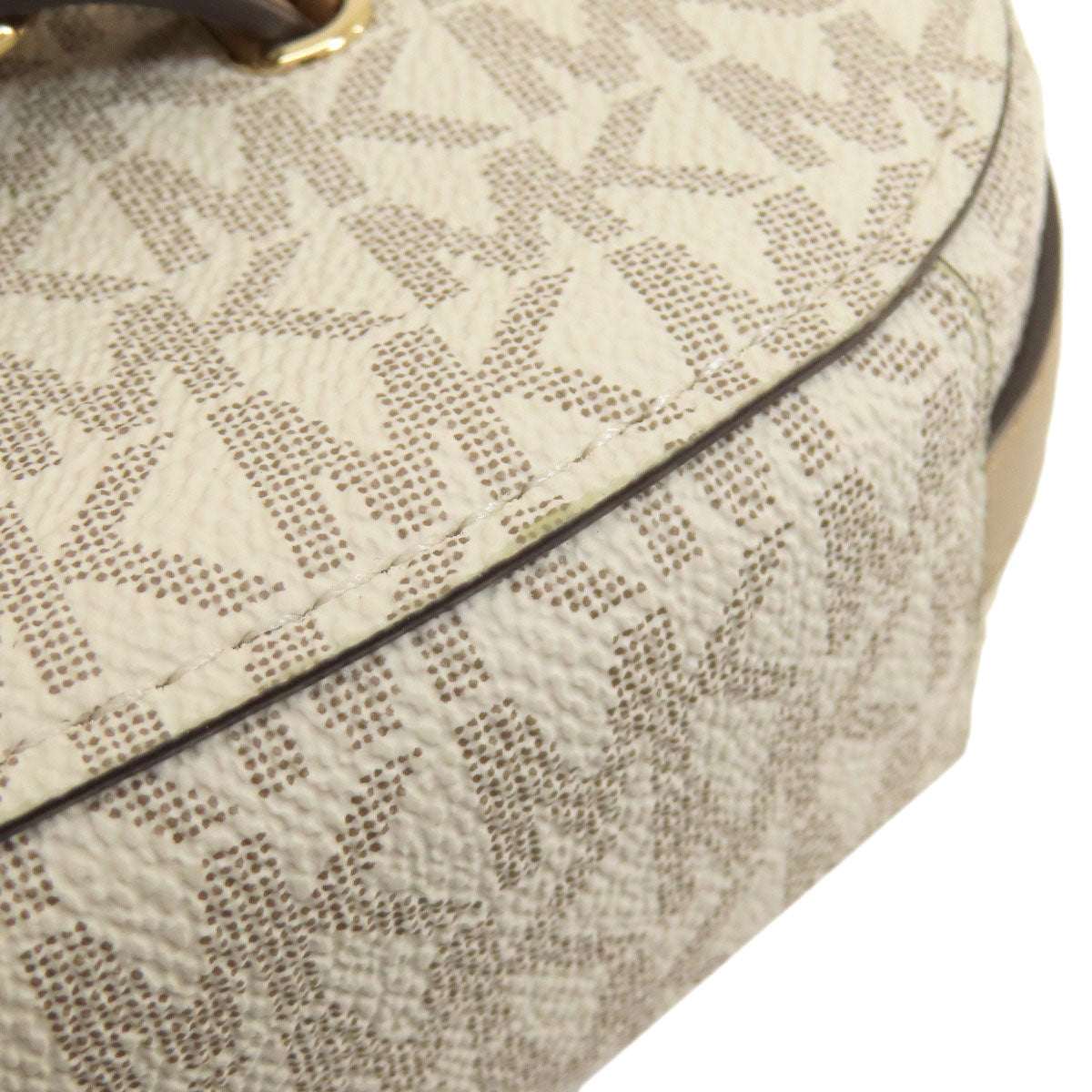 Michael Kors マイケルコース MKシグネチャー ショルダーバッグ レザー レディース 中古