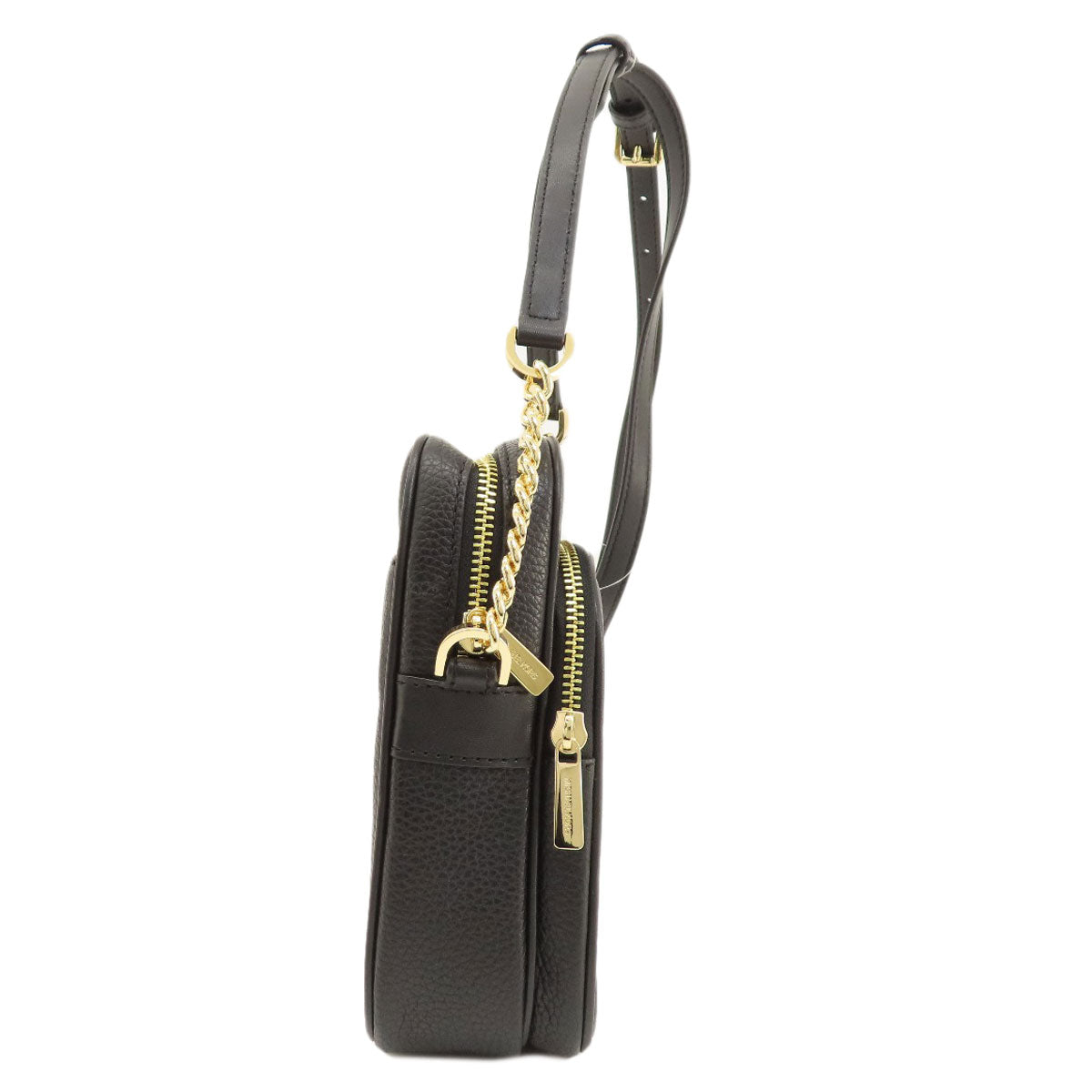 Michael Kors マイケルコース ロゴ ショルダーバッグ レザー レディース 中古