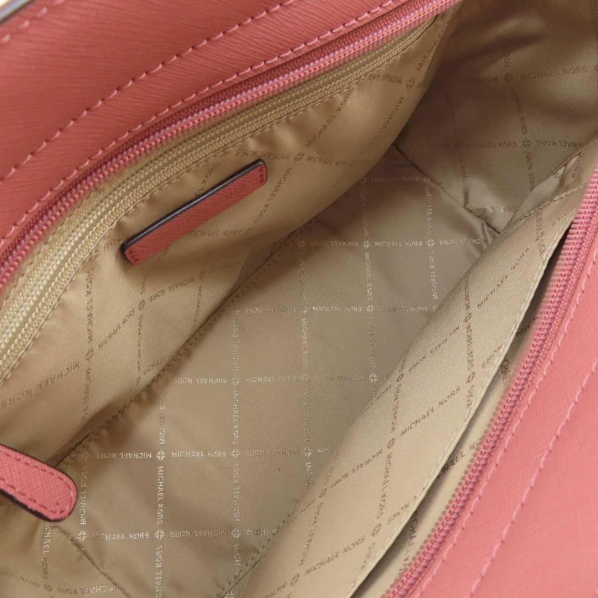 Michael Kors マイケルコース ロゴ 2WAY ハンドバッグ PVC レディース 中古