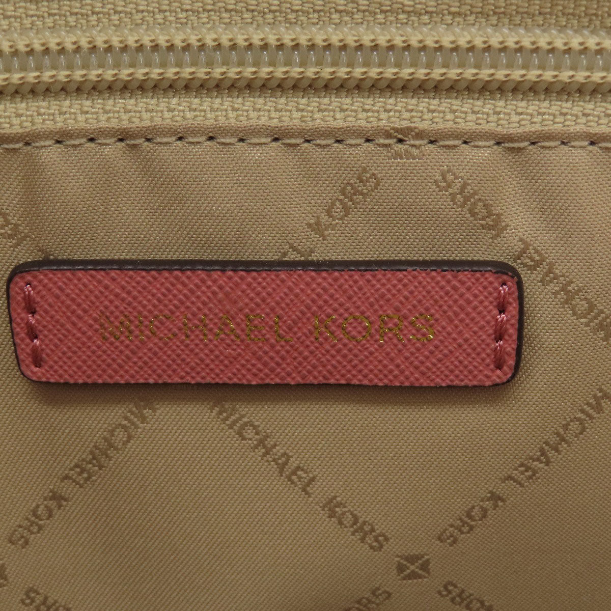 Michael Kors マイケルコース ロゴ 2WAY ハンドバッグ PVC レディース 中古