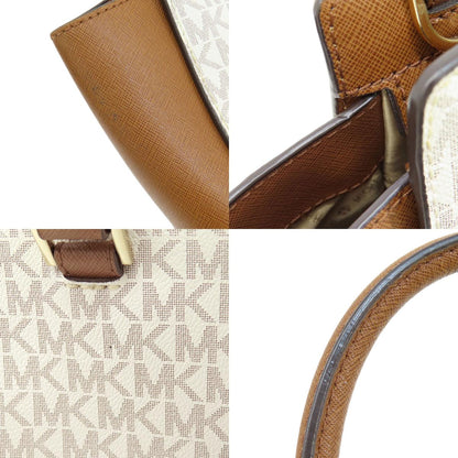 Michael Kors マイケルコース MKシグネチャー 2WAY ハンドバッグ レザー レディース 中古