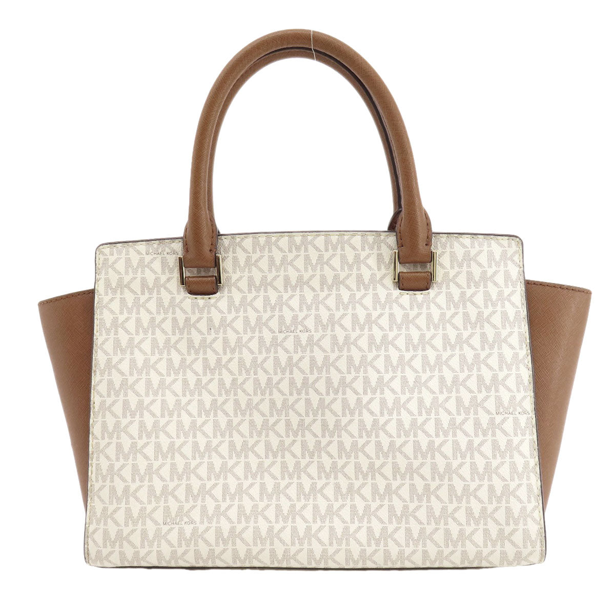 Michael Kors マイケルコース MKシグネチャー 2WAY ハンドバッグ レザー レディース 中古