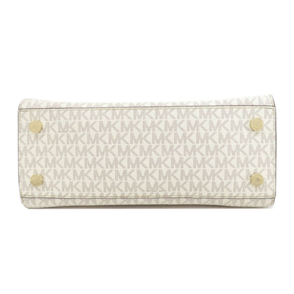 Michael Kors マイケルコース MKシグネチャー 2WAY ハンドバッグ レザー レディース 中古