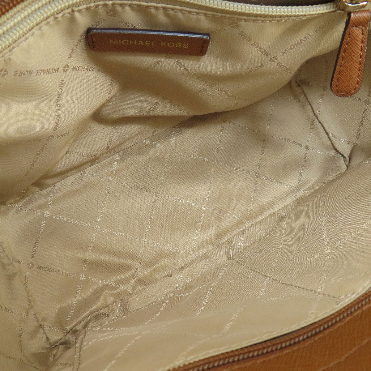 Michael Kors マイケルコース MKシグネチャー 2WAY ハンドバッグ レザー レディース 中古