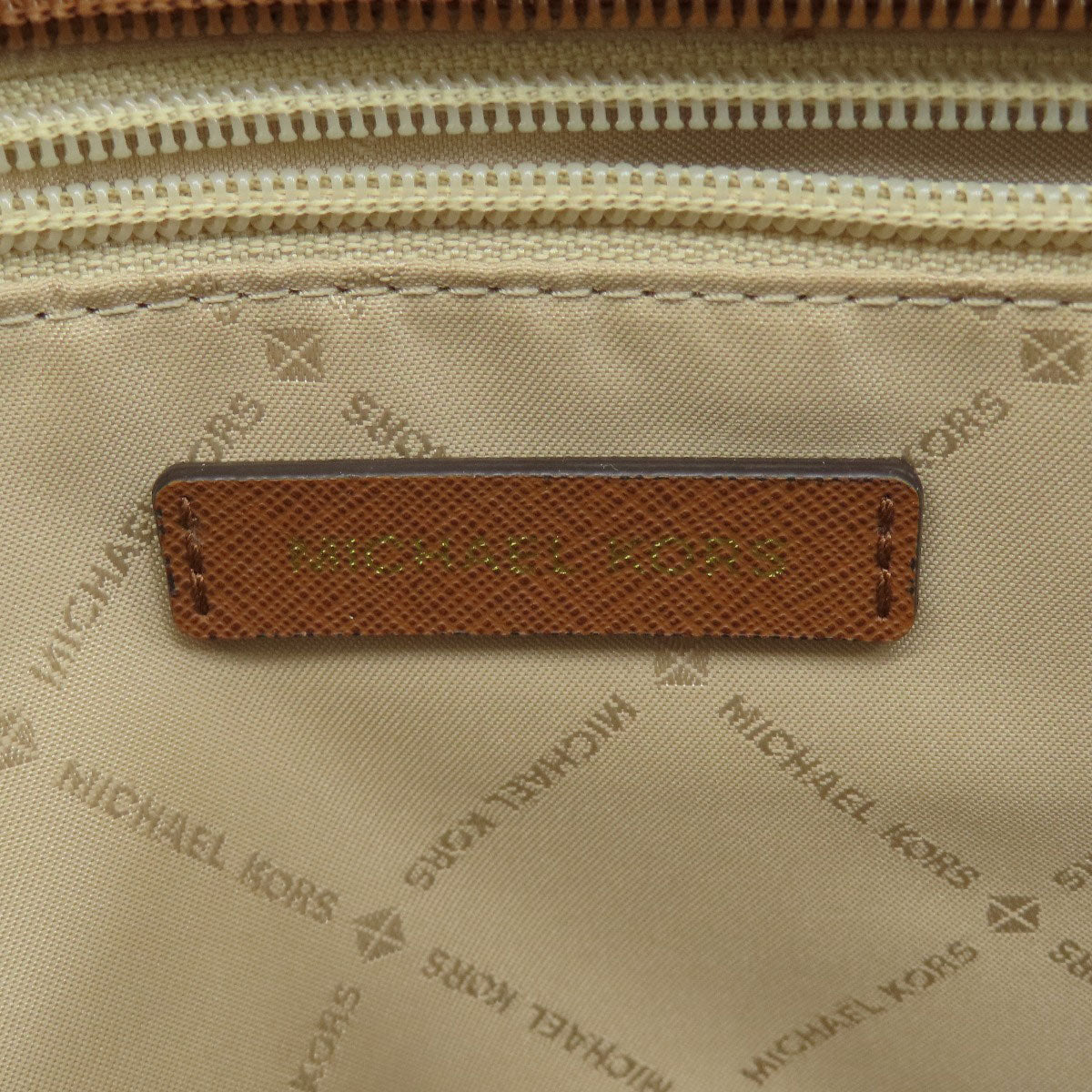 Michael Kors マイケルコース MKシグネチャー 2WAY ハンドバッグ レザー レディース 中古