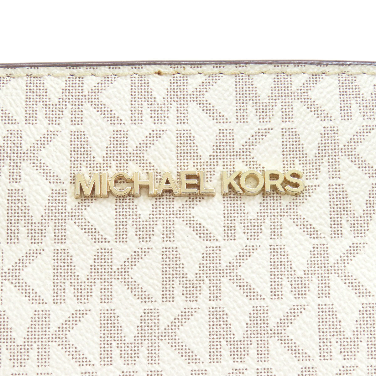 Michael Kors マイケルコース MKシグネチャー 2WAY ハンドバッグ レザー レディース 中古