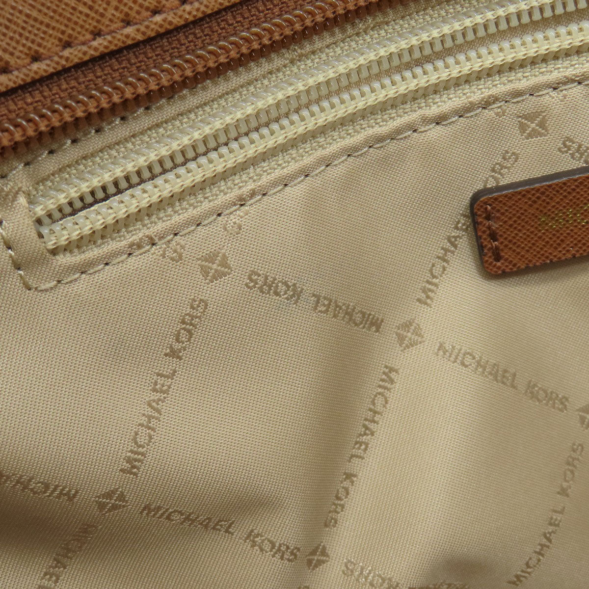 Michael Kors マイケルコース MKシグネチャー 2WAY ハンドバッグ レザー レディース 中古