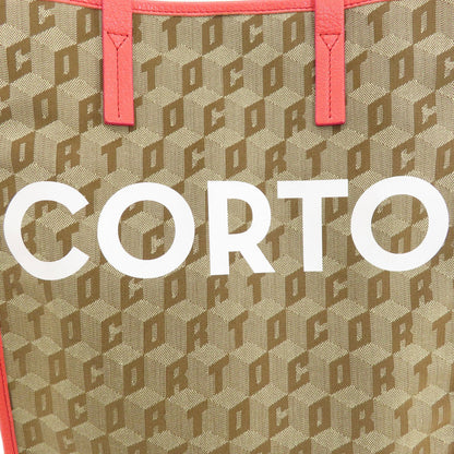 SELECT BAG セレクトバッグ コルトモルテド ロゴ トートバッグ キャンバス レディース 中古