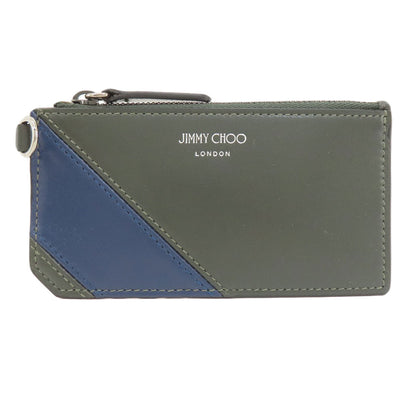 Jimmy Choo ジミーチュウ ロゴ コインケース レザー レディース 中古