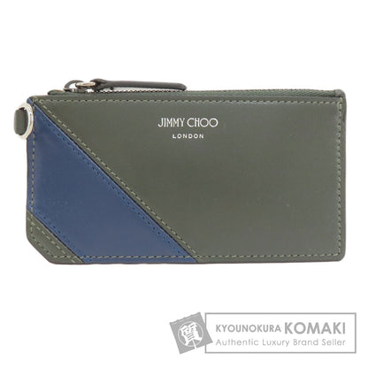 Jimmy Choo ジミーチュウ ロゴ コインケース レザー レディース 中古