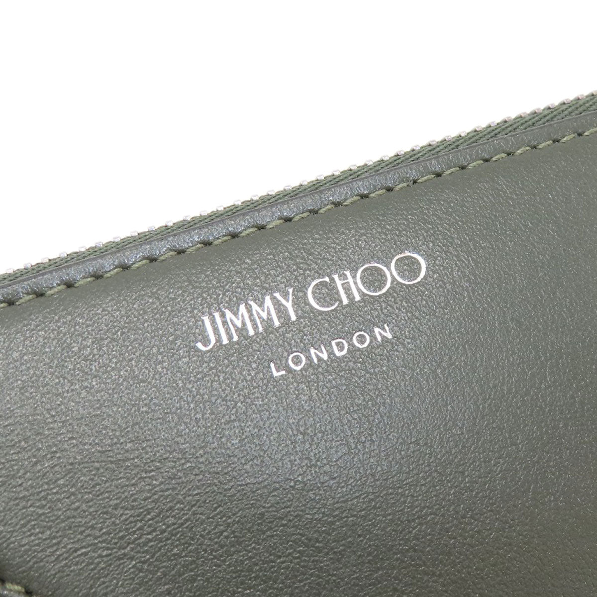 Jimmy Choo ジミーチュウ ロゴ コインケース レザー レディース 中古