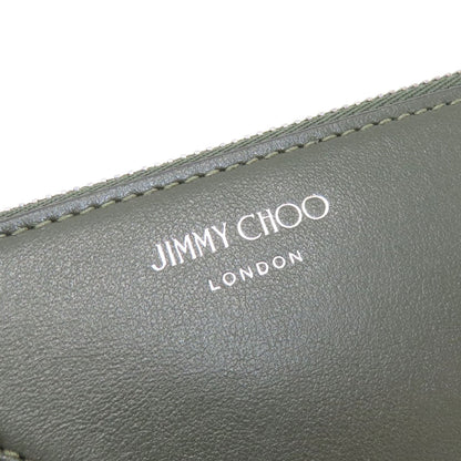 Jimmy Choo ジミーチュウ ロゴ コインケース レザー レディース 中古
