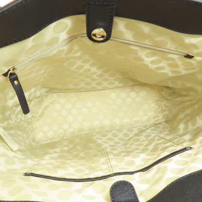 kate spade ケイトスペード ロゴ トートバッグ レザー レディース 中古
