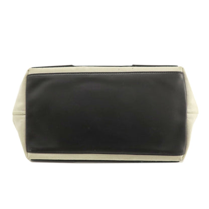 BALENCIAGA バレンシアガ 339933 ネイビーカバスS トートバッグ キャンバス レディース 中古