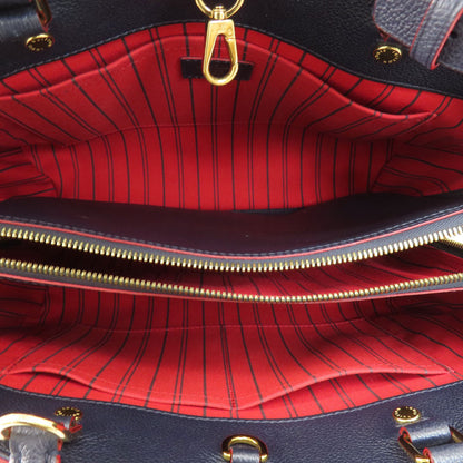 LOUIS VUITTON ルイヴィトン M42746 モンテーニュMM マリーヌルージュ ハンドバッグ アンプラント レディース 中古