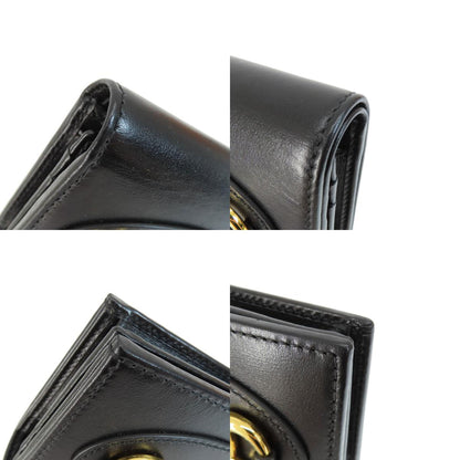 GUCCI グッチ 621887 ホースビット 二つ折り財布（小銭入れあり） レザー レディース 中古