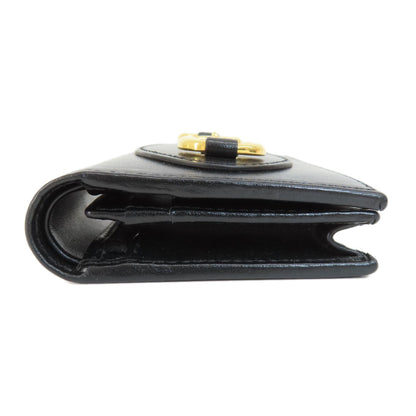 GUCCI グッチ 621887 ホースビット 二つ折り財布（小銭入れあり） レザー レディース 中古