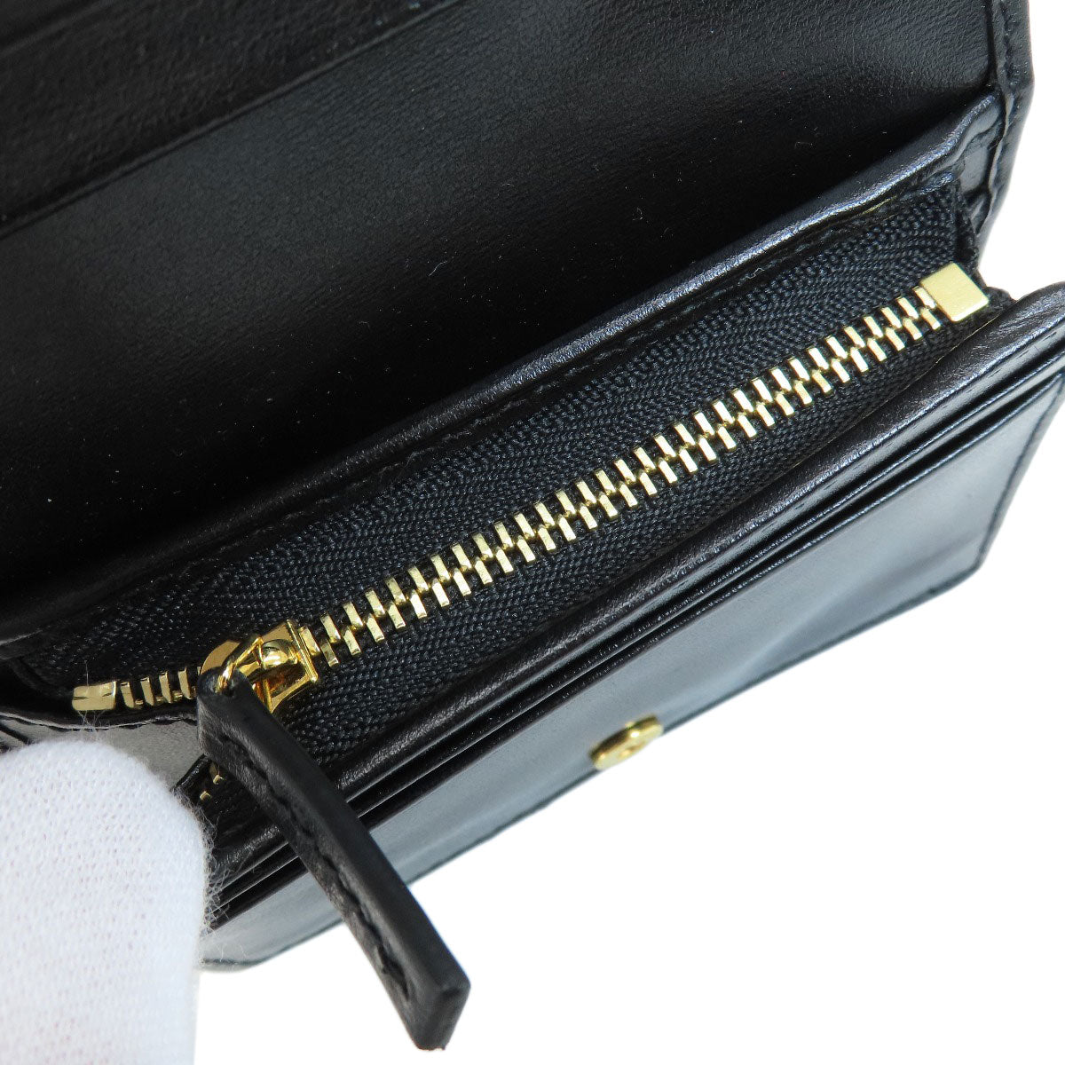 GUCCI グッチ 621887 ホースビット 二つ折り財布（小銭入れあり） レザー レディース 中古