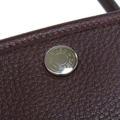 HERMES エルメス ガーデンパーティTPM シルバー金具 ハンドバッグ ネゴンダ レディース 中古