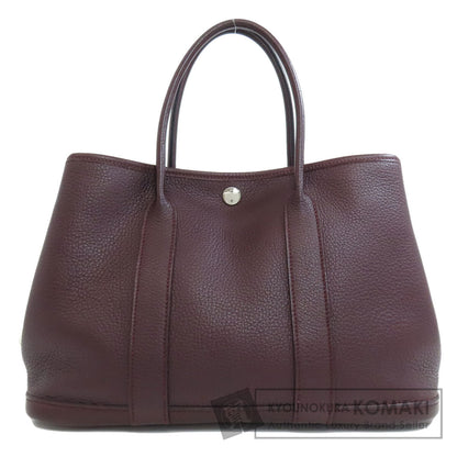 HERMES エルメス ガーデンパーティTPM シルバー金具 ハンドバッグ ネゴンダ レディース 中古