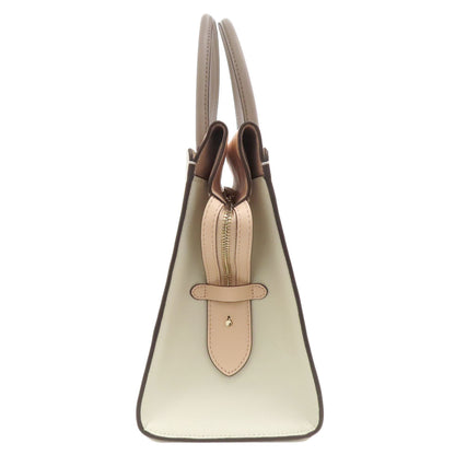 kate spade ケイトスペード ロゴ 2WAY ハンドバッグ レザー レディース 中古