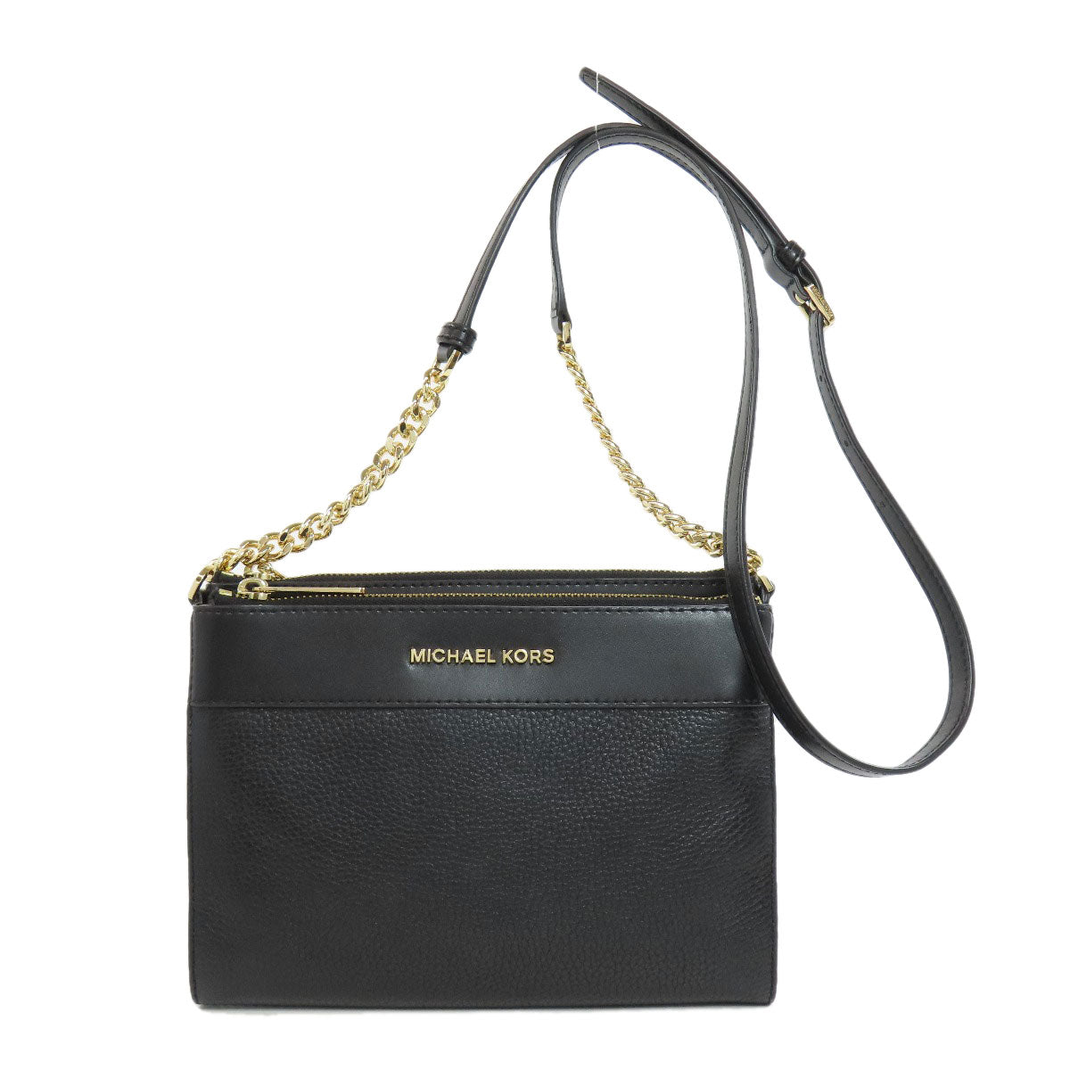 Michael Kors マイケルコース チェーンショルダー ショルダーバッグ レザー レディース 中古